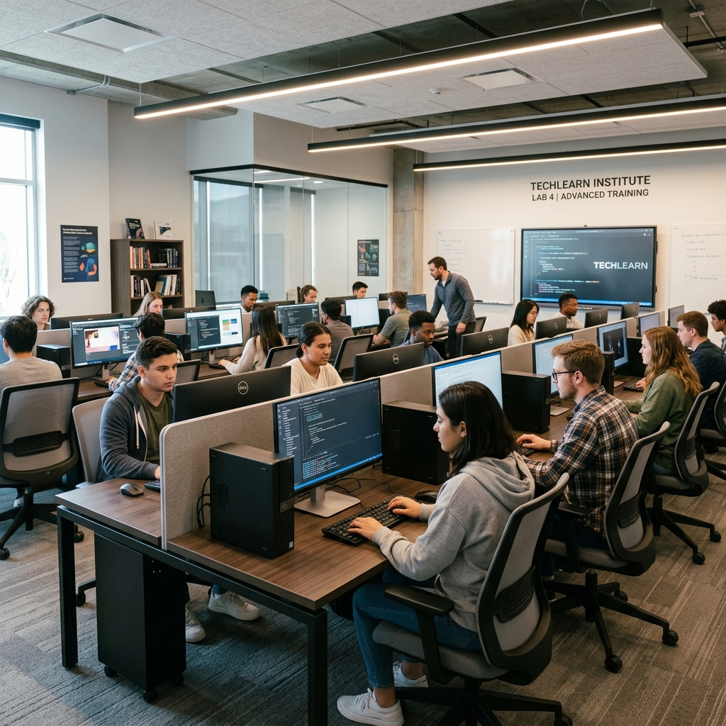 Computer Lab at Smart Computer Training Institute